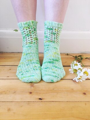 Gladioli Socks