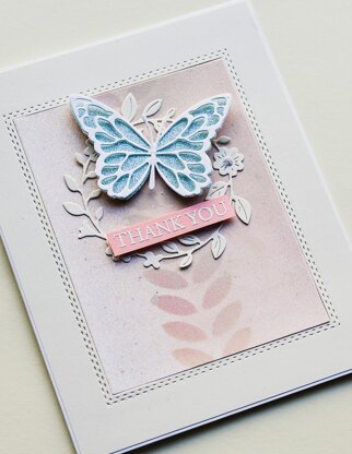 Memory Box Dies - Bellflower Circle Wreath
