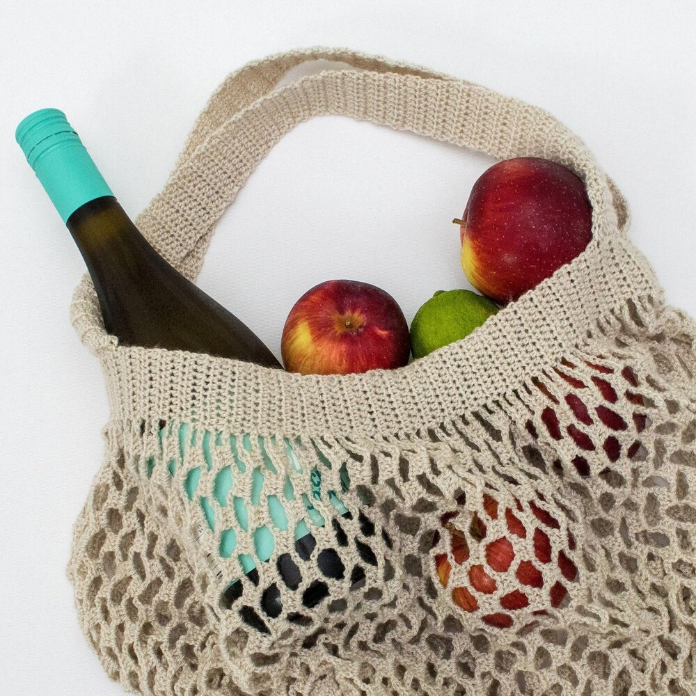 Mesh shopping bag Crochet pattern by Billow Design