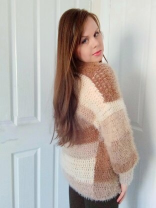 Crochet Coconut Cream Cardigan Pattern