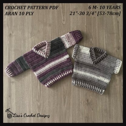 Rebel Crochet Vest and Sweater