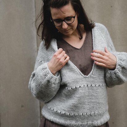 Summer Hip sweater - knitting pattern