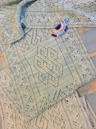 Lace Deco Panel Wrap