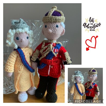 King Charles & Queen Camilla Tribute Dolls