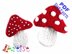 Mushrooms  Applique