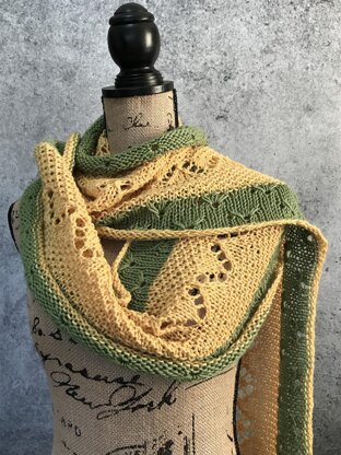 Dandelion Wine Knit Scarf