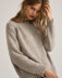 Sweater in Rico Luxury Alpaca Superfine Aran - 818 - Downloadable PDF