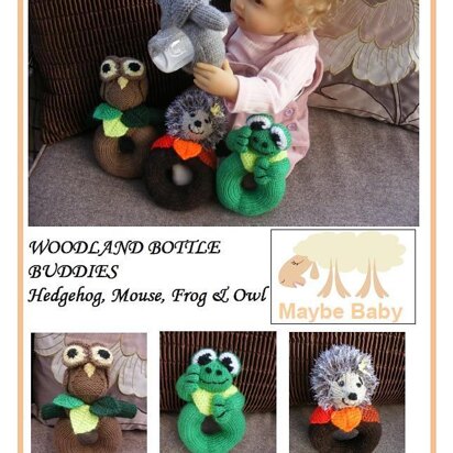 Woodland Bottle Buddies - knitting pattern
