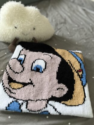 Pinocchio Baby Blanket