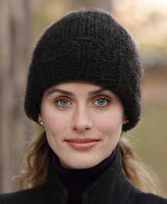 Eagle Bay Hat in Lion Brand Wool-Ease Thick & Quick - 81018C