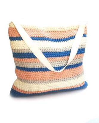 Textured Crochet Tote