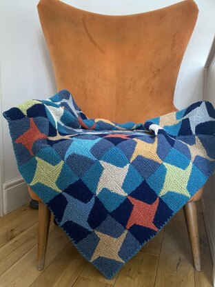 Twinkle Stars Afghan
