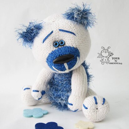 Teddy bear  dreamboat - knitting pattern