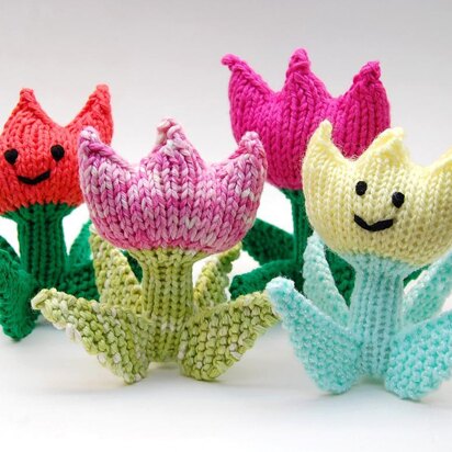 Spring Tulip Pattern - knitting pattern