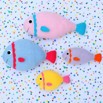 Fishy Friends - knitting pattern