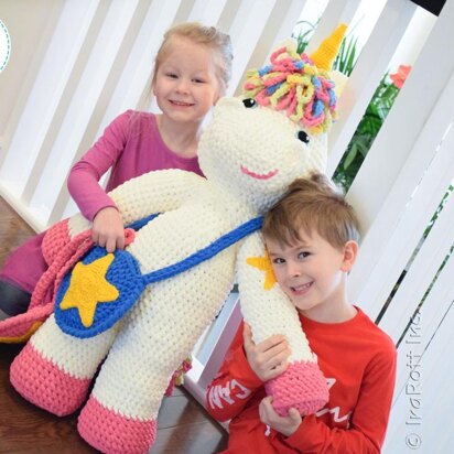 Sophia The Starry Unicorn Big Amigurumi