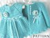 Knitting Pattern Baby Cardigan Crochet Pattern Baby Dress