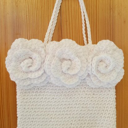 Triple Rose Handbag