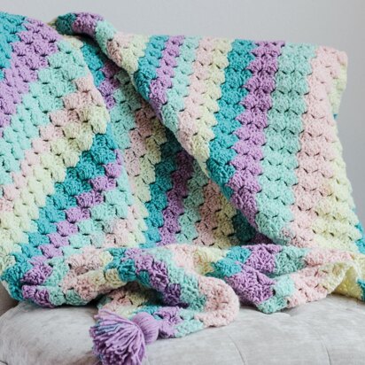 Spring Caron Big Cake Blanket