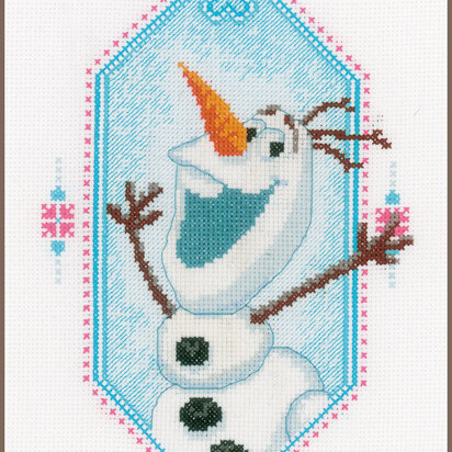 Vervaco Frozen - I'm Olaf Cross Stitch Kit - PN-0167298