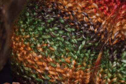 Moss Stitch Pumpkin