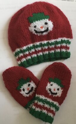 Snowman hat set