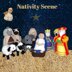 Knit the nativity