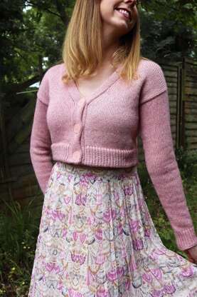 "Girlfriend Cardigan" Sweater and Dress
