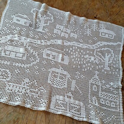 Little Village Lace Curtain