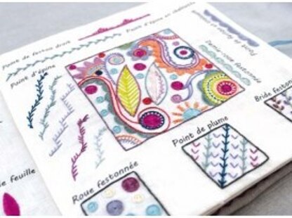 Un Chat Dans L'Aiguille Complete Sampler Notebook Embroidery Kit - Part 2