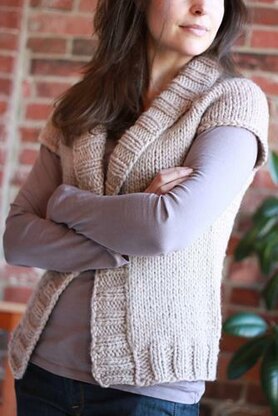 Abbi: shawl collar cardigan Knitting pattern by Elizabeth Smith ...