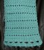 Basket Weave Scarf with Bead Trim