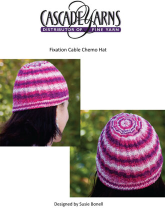 Cabled Chemo Cap in Cascade Fixation - FW153