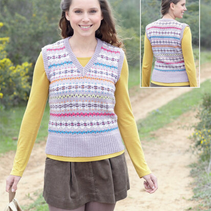 Tank in Sirdar Country Style DK - 7122 - Downloadable PDF