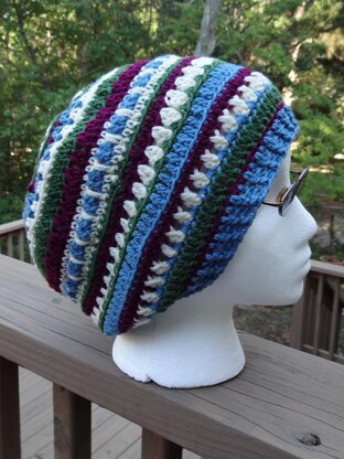 Mandala Style Slouchy Beanie