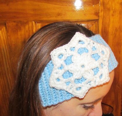 Snowflake Headband or Ear Warmer