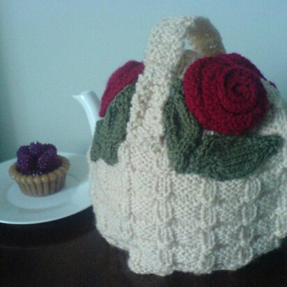 Rose Basket Tea Cosy