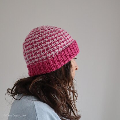 Houndstooth Hat