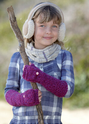 Gloves and Snood in Sirdar Click DK - 9858 - Downloadable PDF