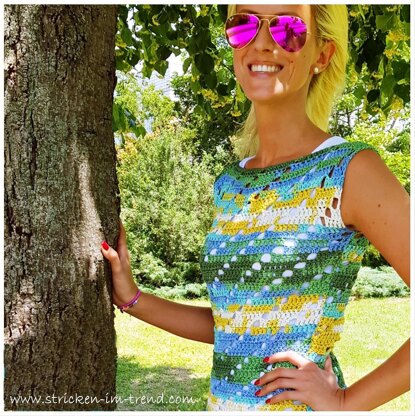 Crochet Tops | 2 Patterns + 2 Lengths | TONDO #1