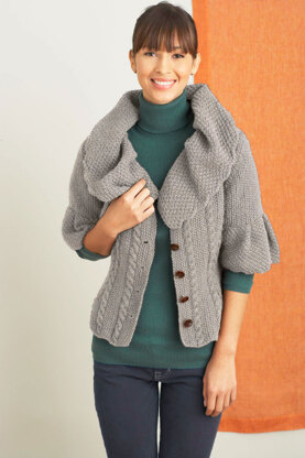 Middlemarch Cardigan in Lion Brand Wool-Ease - 90202AD