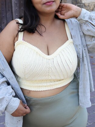 "Total Sweetheart" Machine Knit