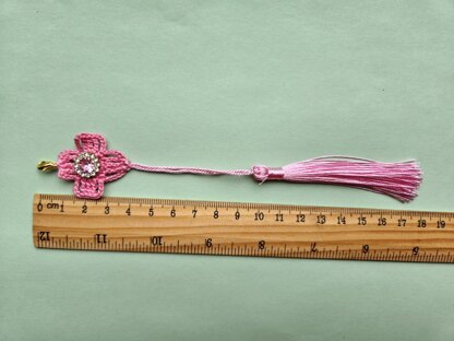 Pink Cross keychain pattern