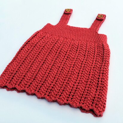 Raspberry Sorbet Dress - knitting pattern