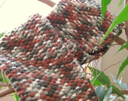 Seed Stitch Scarf