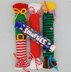 PDF Christmas Smarties Tube Sweet Tube DK Knitting Pattern Decoration Gift knit EASY Christmas Eve Box Smarties Jelly Tots Fruit Pastilles