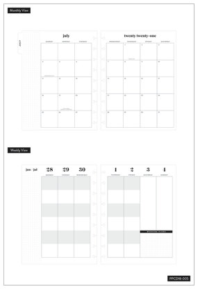 The Happy Planner Jungle Vibes Classic 18 Month Planner