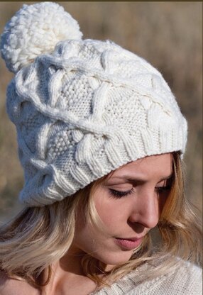 Tempest Beanie in Imperial Yarn Willamette - PC80 - Downloadable PDF