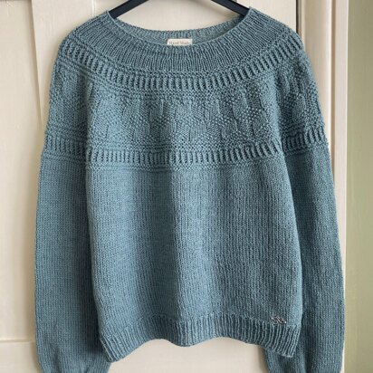 Sweater SEVEN - knitting pattern