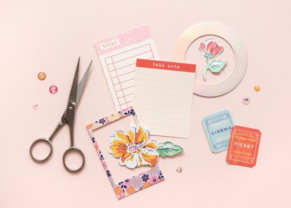 American Crafts Dear Lizzy She's Magic Ephemera Die-Cuts 45/Pkg - Cardstock Shapes